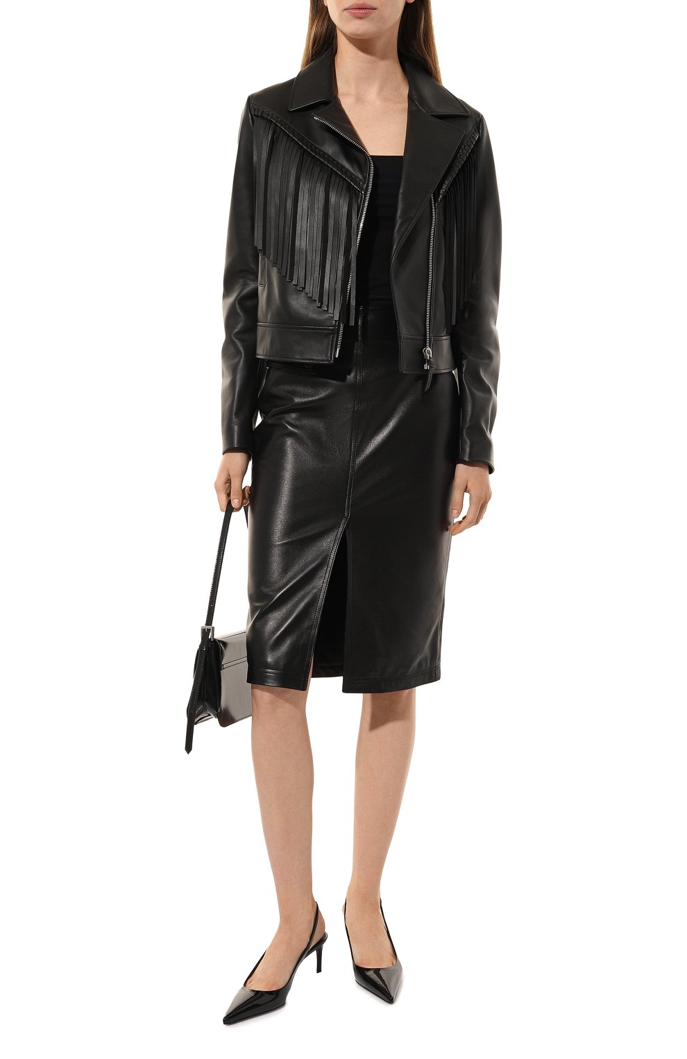 Кожаная юбка BONANNA, арт. ПЮ0003К/Ч, фото 2