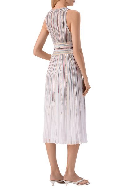 Платье из вискозы MISSONI разноцветного цвета по цене 256000 руб., арт. DS26SG13/BK01GZ, фото 3 Платье из вискозы MISSONI, арт. DS26SG13/BK01GZ, фото 3