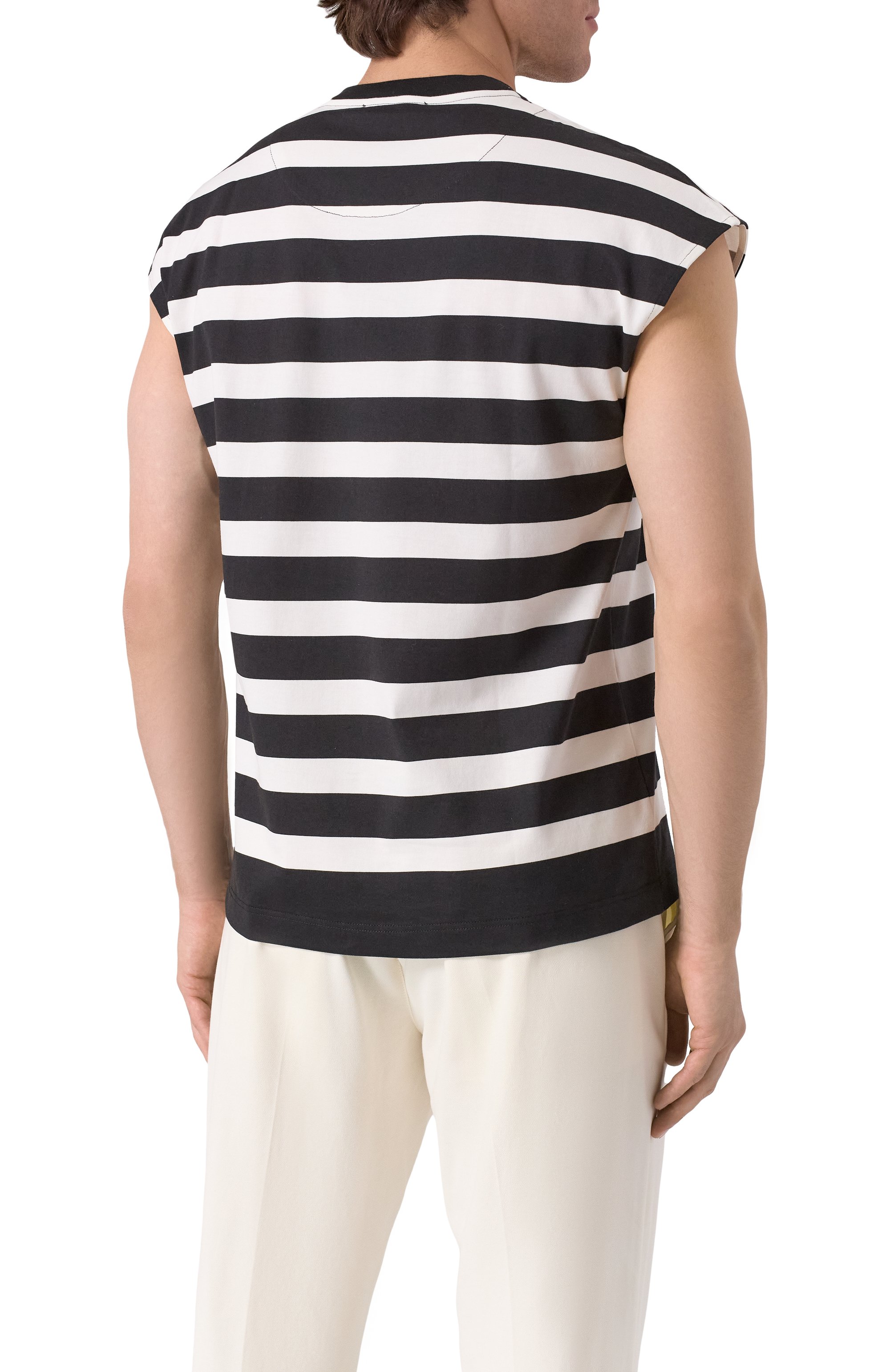 Хлопковая майка DOLCE & GABBANA, арт. G8SJ9T/II7HH, фото 4