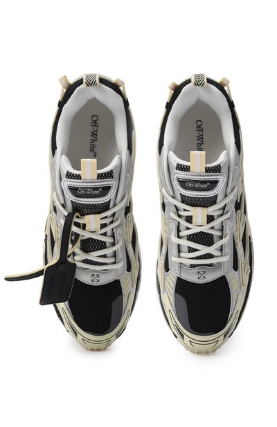 Комбинированные кроссовки be right back OFF-WHITE, арт. 0MIA295S26FAB003, фото 5