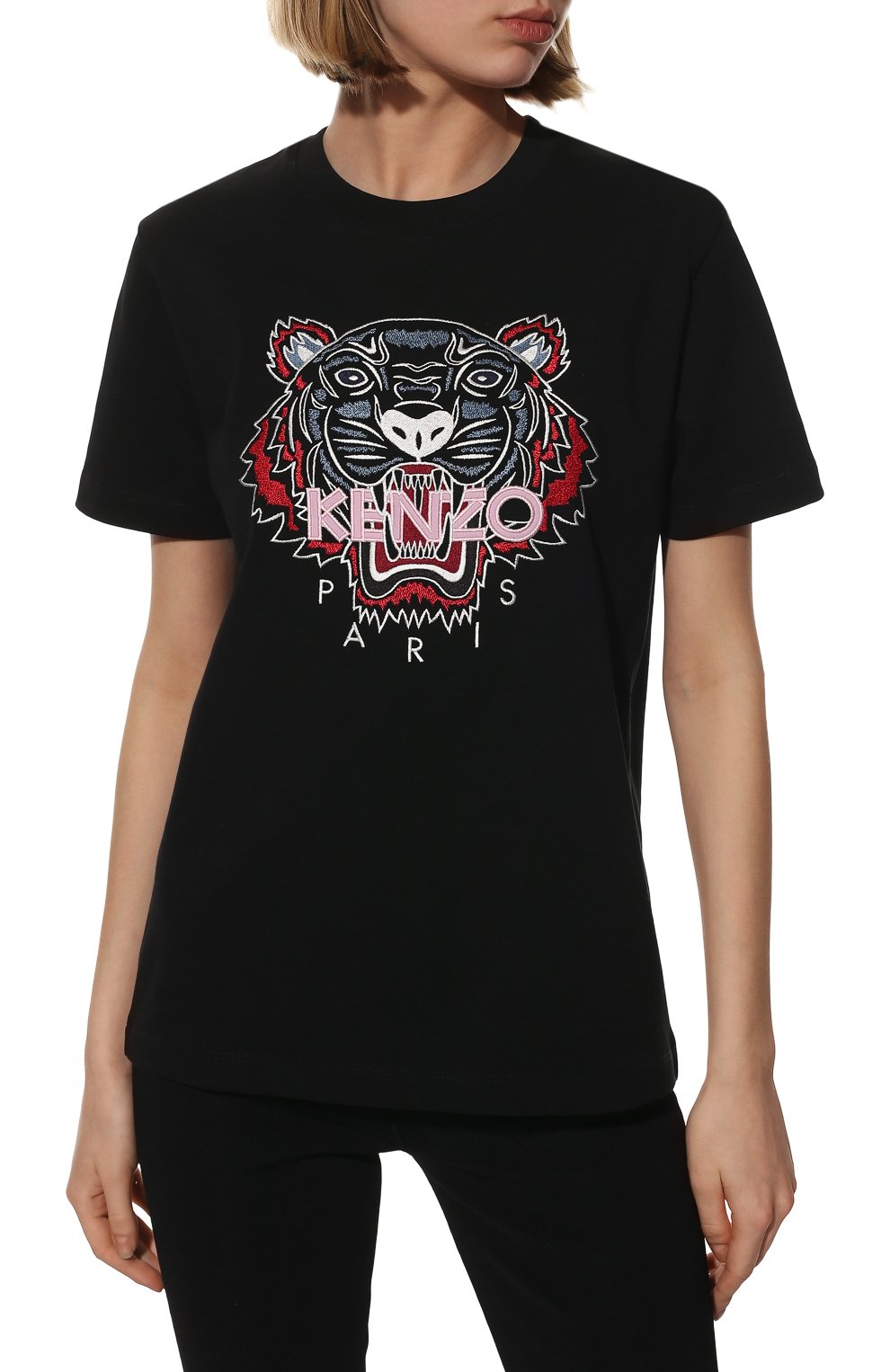 Хлопковая футболка KENZO, арт. FC52TS9124Y0, фото 3