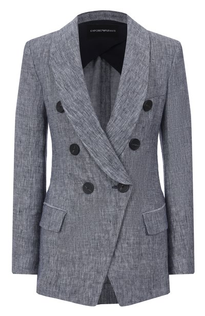 Женский льняной жакет EMPORIO ARMANI, арт. EW001558/TE10381