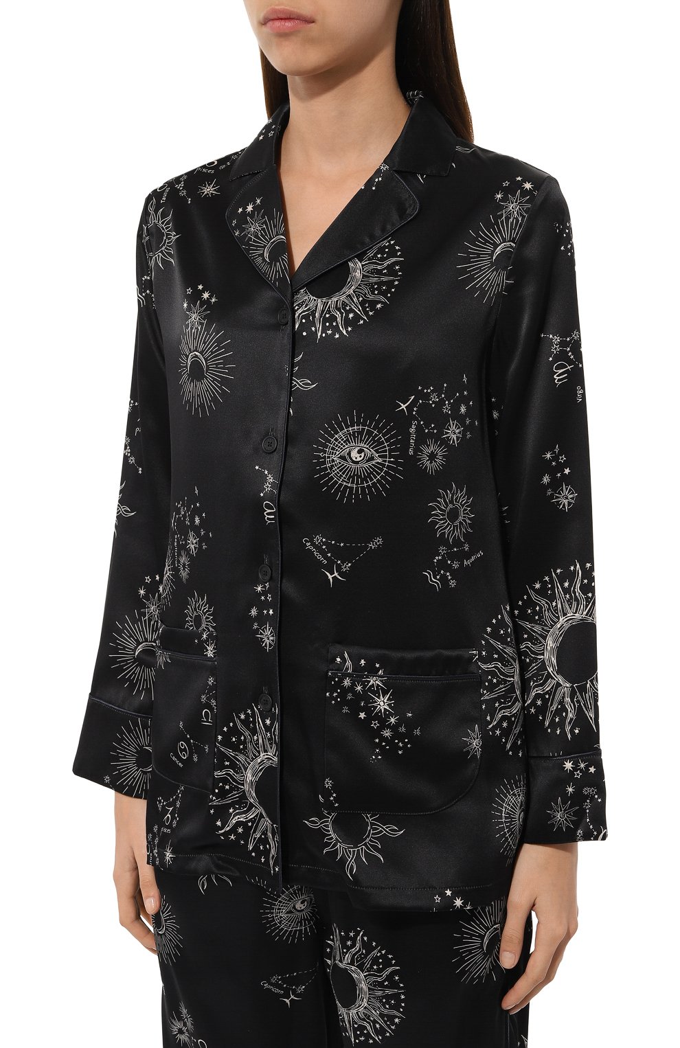 Шелковая пижама MORPHO&LUNA, арт. S31P26MB, фото 3