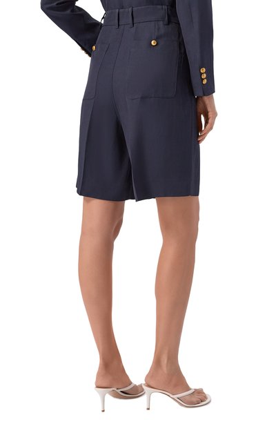 Шорты из вискозы и льна P.A.R.O.S.H., арт. D233016G/RAISA26, фото 4