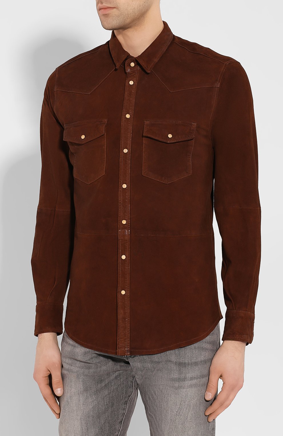 Замшевая рубашка ELEVENTY, арт. 979PL0150 PEL26008, фото 3