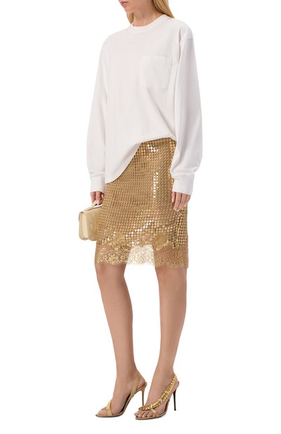 Атласные босоножки gz dafne 90 GIUSEPPE ZANOTTI DESIGN, арт. I500016/RAS0 D0PPIAT0, фото 3