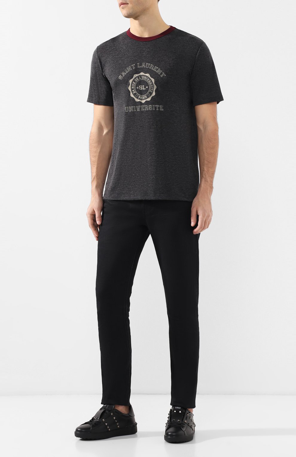 Футболка SAINT LAURENT, арт. 549121/YBBB2, фото 2