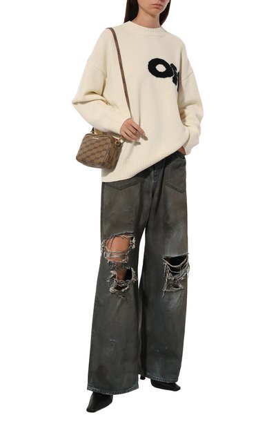 Шерстяной свитер OFF-WHITE, арт. 0WHE106F24KNI001, фото 2