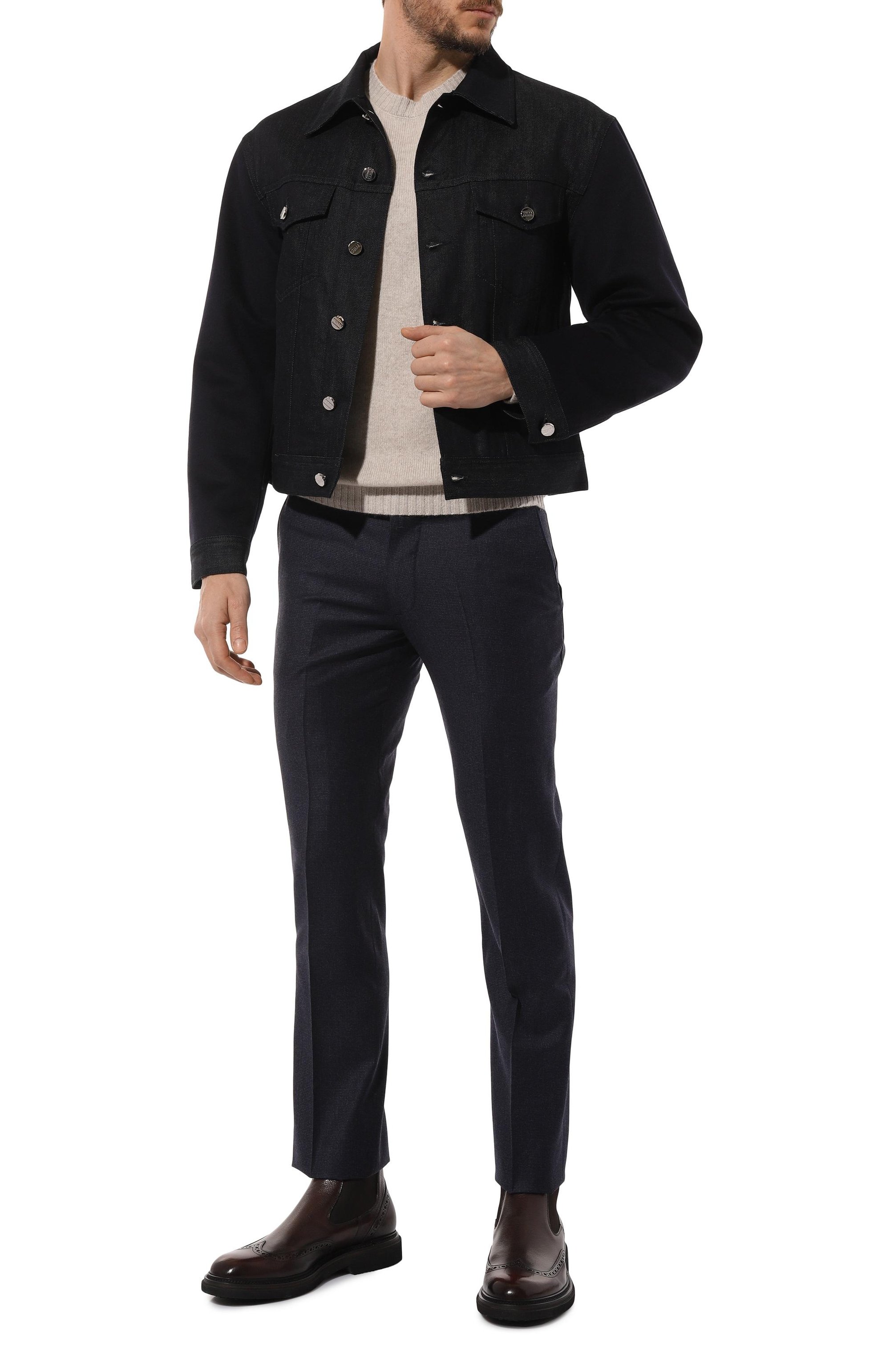 Комбинированная куртка ZILLI, арт. JPKB14M012950009B/68, фото 2