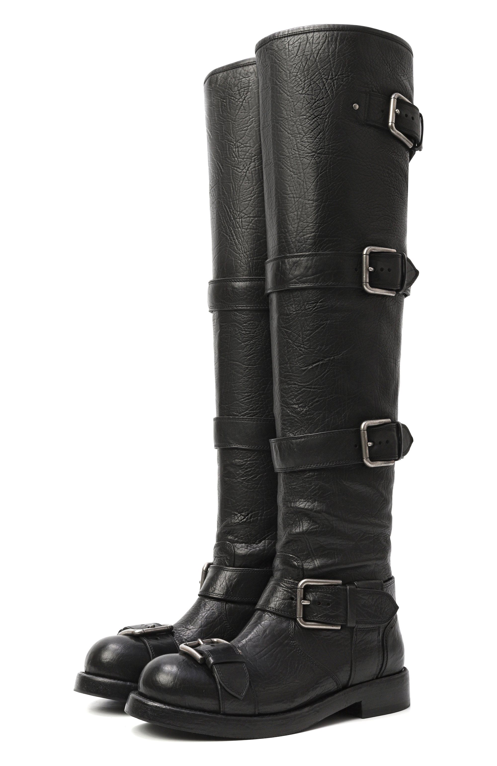 Кожаные ботфорты bernini DOLCE & GABBANA, арт. CU1239/AW352, фото 1