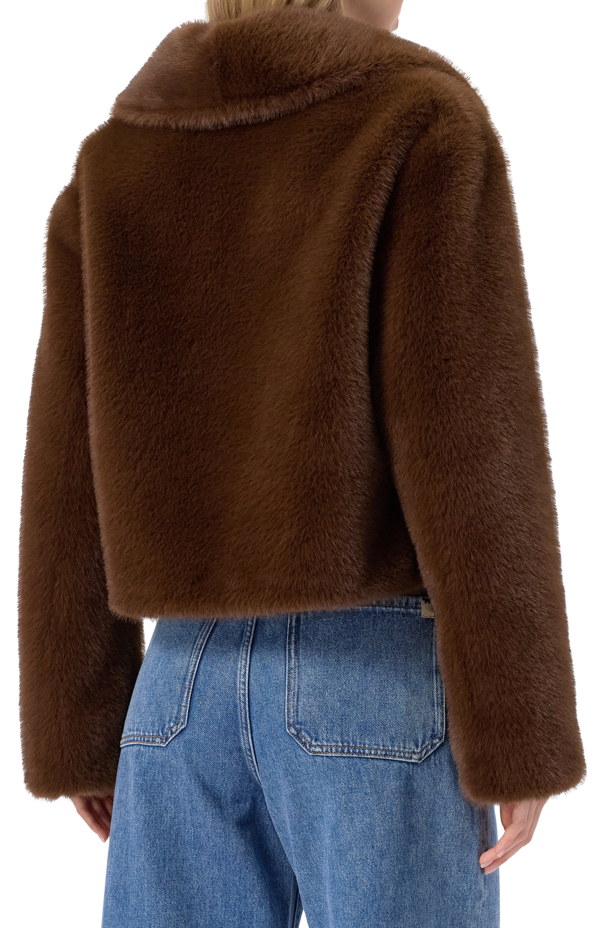 Шуба из экомеха FLASHIN, арт. FF25PPSM, фото 4