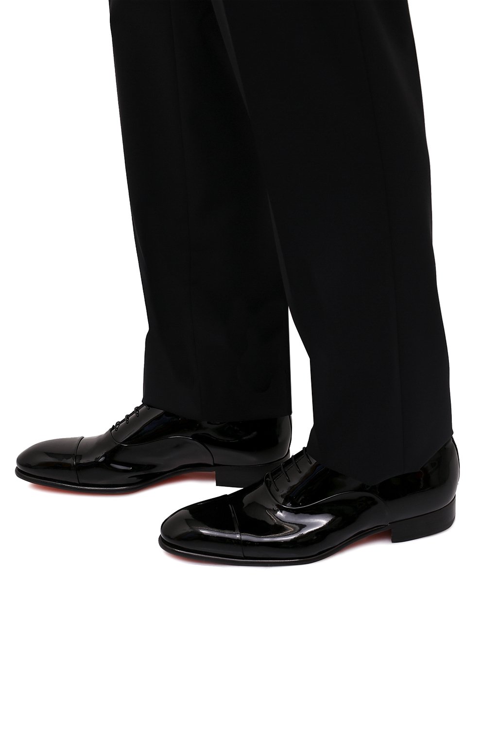 Кожаные оксфорды SANTONI, арт. MCCG12621BC3JVERN01, фото 3