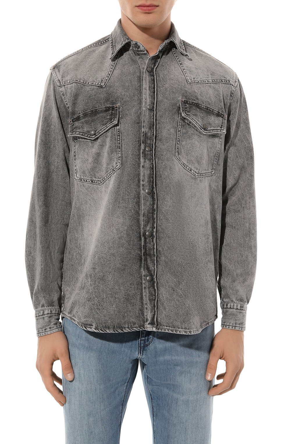 Джинсовая рубашка BOSS ORANGE, арт. 50489489, фото 3