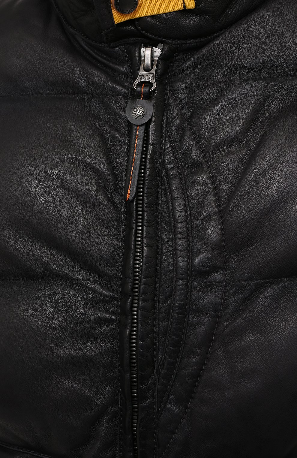 Кожаный бомбер PARAJUMPERS, арт. LE03/ALF LEATHER, фото 5