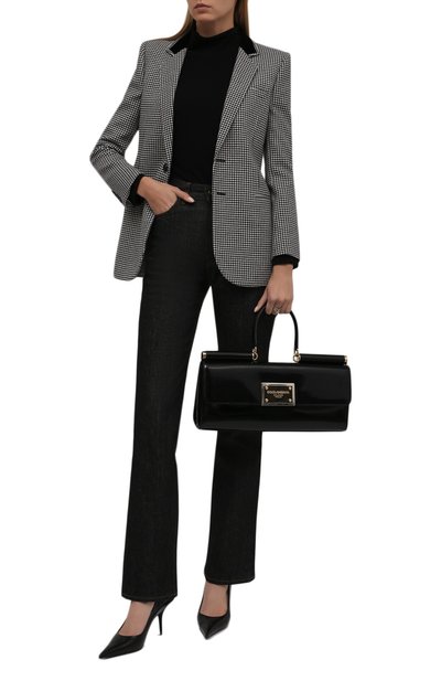 Сумка sicily DOLCE & GABBANA черного цвета по цене 329500 руб., арт. BB7007/A1037, фото 3 Сумка sicily DOLCE & GABBANA, арт. BB7007/A1037, фото 3