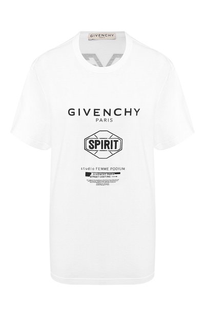 Женская хлопковая футболка GIVENCHY, арт. BW70753Z33