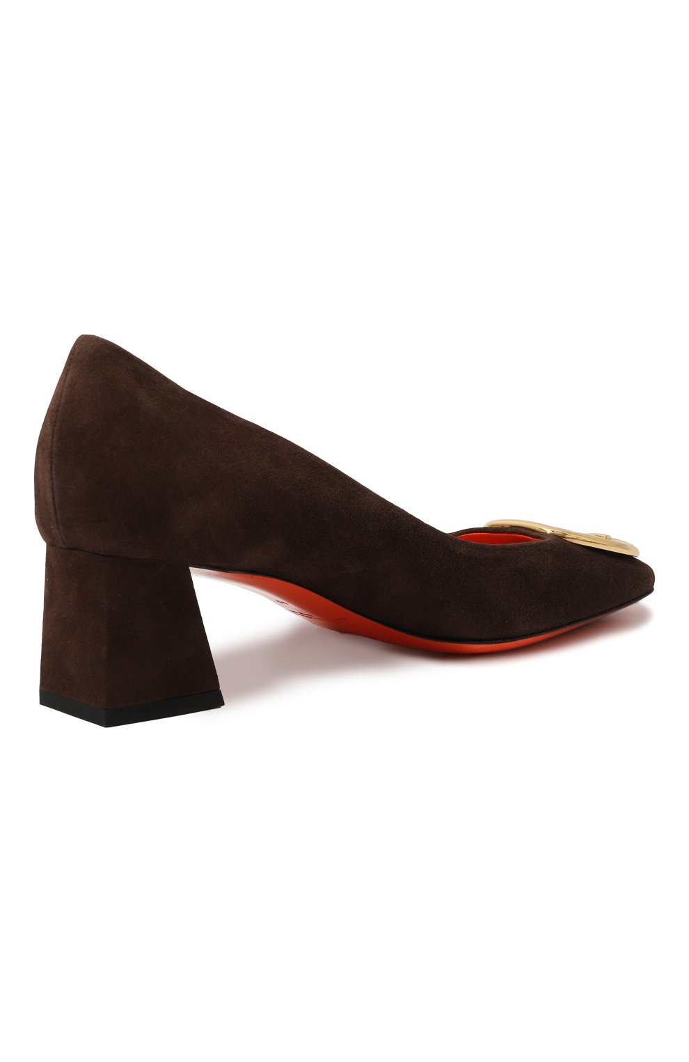 Замшевые туфли SANTONI, арт. WDMN70109HI2BMGDN01, фото 5