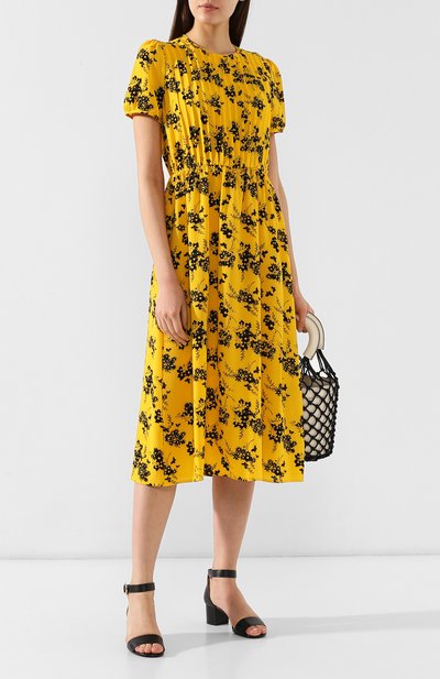 Платье MICHAEL MICHAEL KORS желтого цвета по цене 16300 руб., арт. MS98YTDBCW, фото 2 Платье MICHAEL MICHAEL KORS, арт. MS98YTDBCW, фото 2