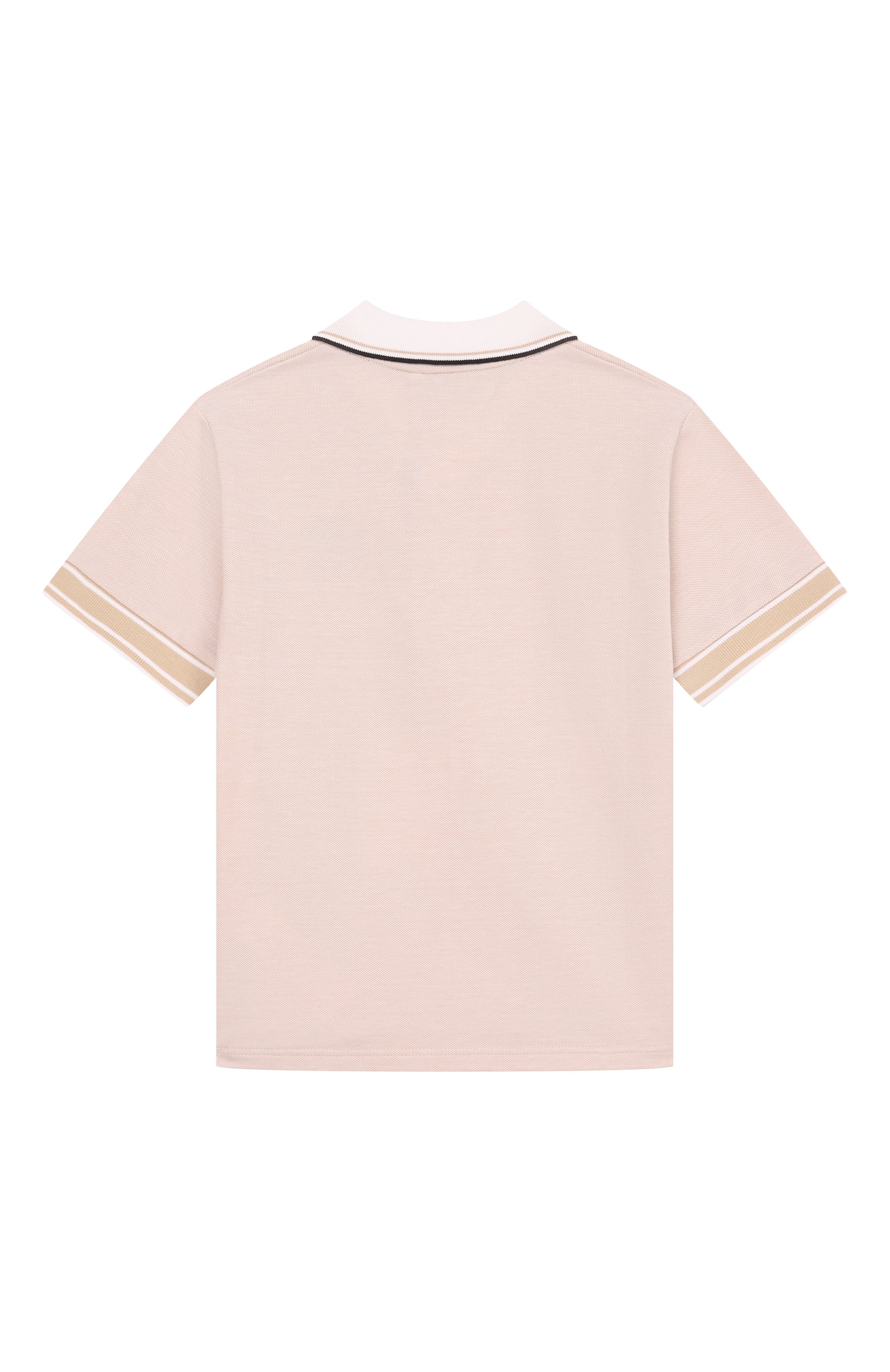 Хлопковое поло BOSS, арт. J53075, фото 2