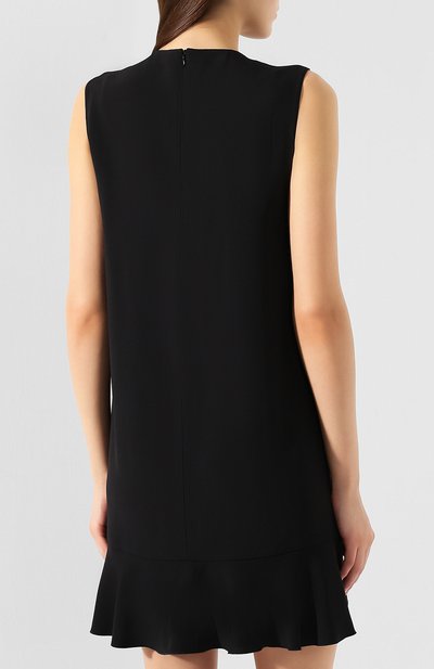 Платье с оборками REDVALENTINO черного цвета по цене 34550 руб., арт. SR3VAG05/0F1, фото 4 Платье с оборками REDVALENTINO, арт. SR3VAG05/0F1, фото 4