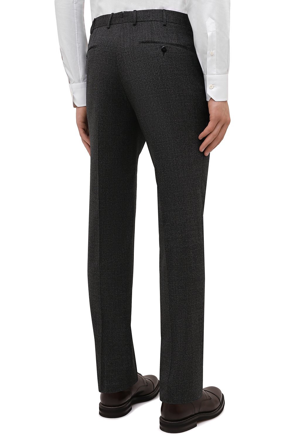 Шерстяные брюки ZEGNA, арт. 244F00/75TB12, фото 4