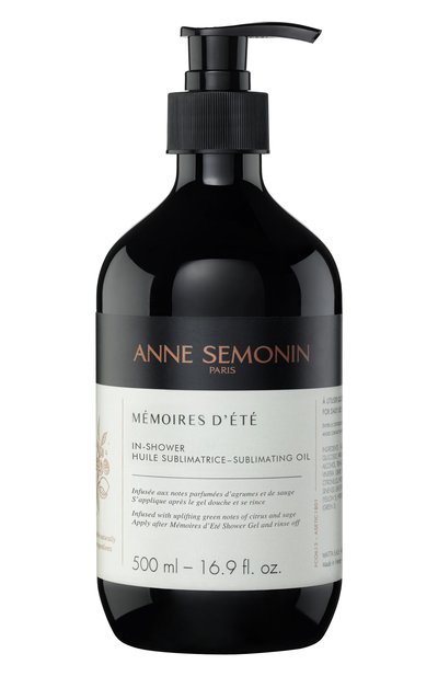 Женского питательное масло для душа &quot;летние воспоминания&quot; (500ml) ANNE SEMONIN, арт. 3700084611914