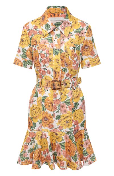 Женское льняное платье ZIMMERMANN, арт. 9369DP0P/SFL