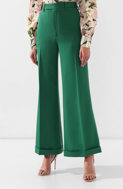 Шерстяные брюки GUCCI, арт. 570604/ZAA7N, фото 3