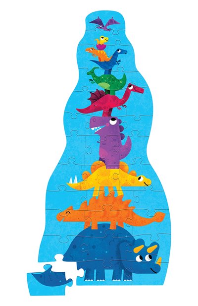 Пазл динозавры 30 деталей CROCODILE CREEK, арт. 40102