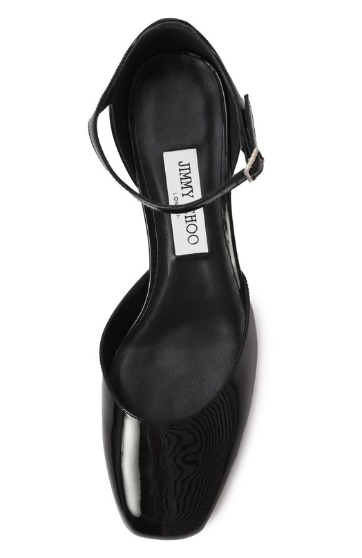 Кожаные туфли Pixie 45 Jimmy Choo PIXIE/BH 45/PZB Чёрный  PIXIE/BH 45/PZB Фото 6