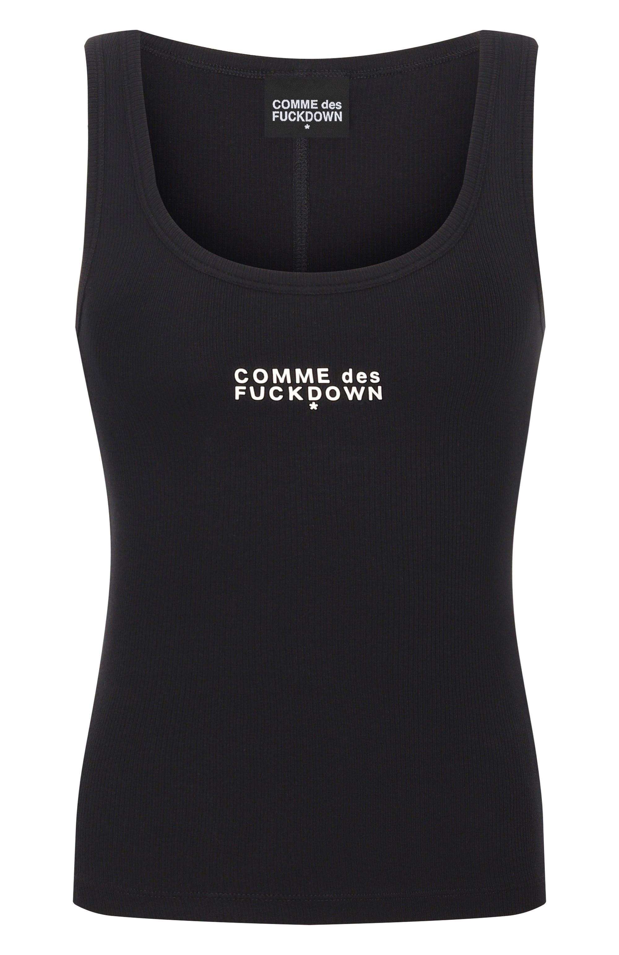 Хлопковая майка COMME DES FUCKDOWN, арт. CFABW01672, фото 1