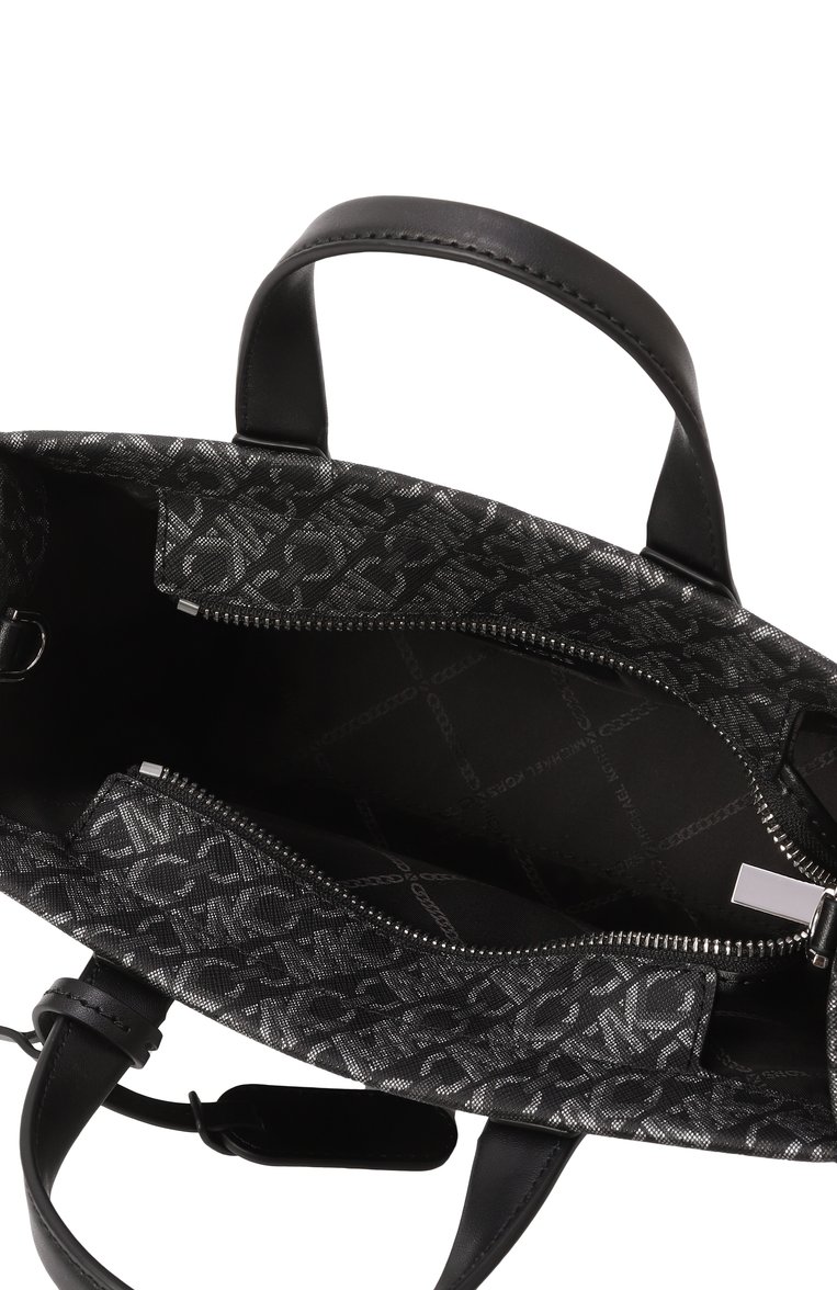 Женская сумка gigi MICHAEL MICHAEL KORS черного цвета, арт. 30F4S3GM5B | Фото 5 (Размер: small; Ремень/цепочка: На ремешке; Материал: Экокожа; Драгоценные камни: Проставлено; Материал сплава: Проставлено)