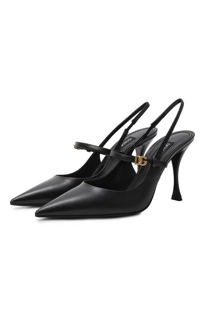 Женские кожаные туфли new cardinale 90 DOLCE & GABBANA, арт. CG0974/A5738