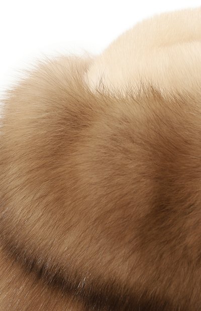 Меховая шапка из норки и соболя VICTORIA KUSENKOVA, арт. 062003696455, фото 4