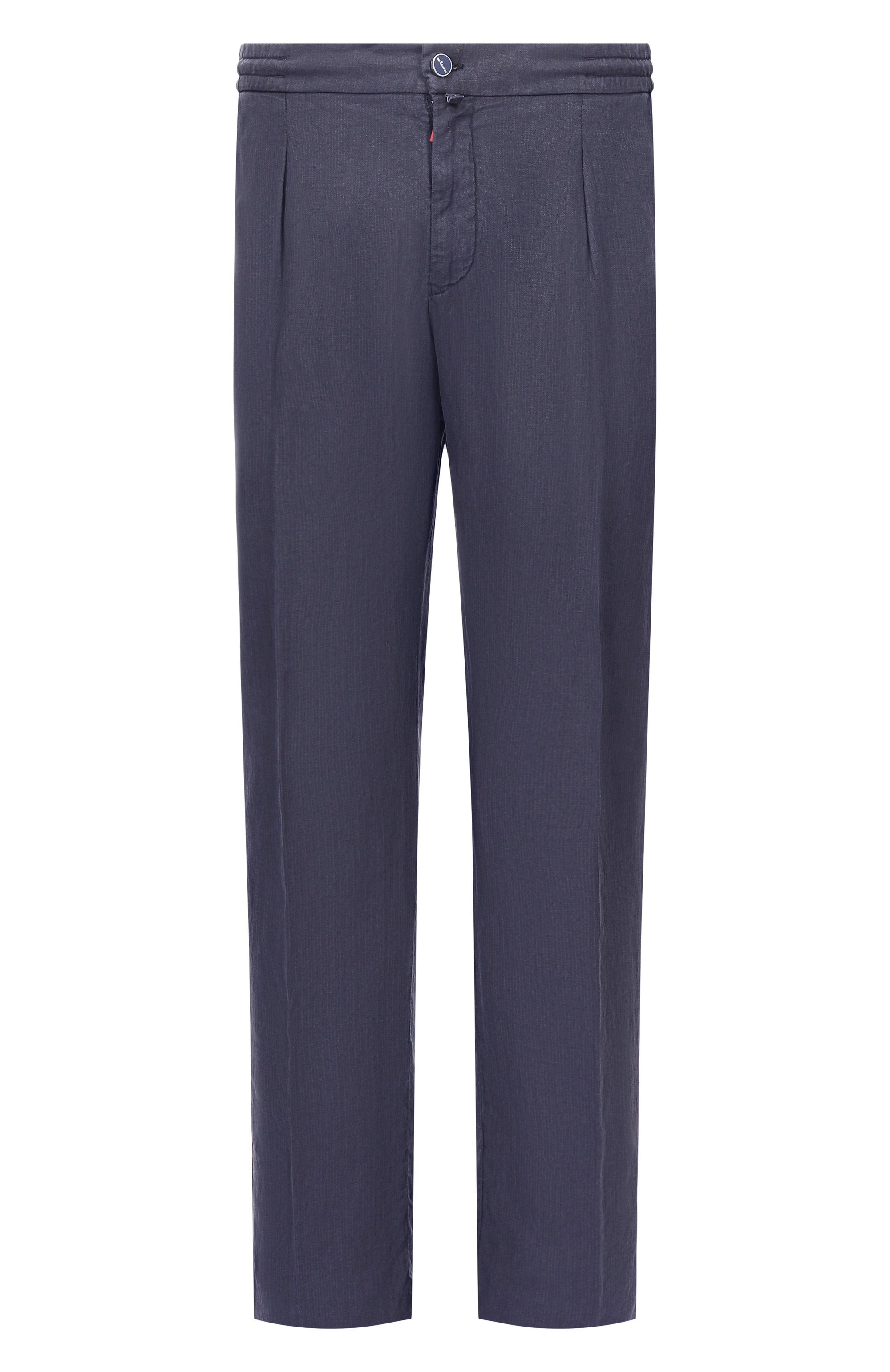 Брюки изо льна и хлопка KITON, арт. UP1LACRK0612H, фото 1