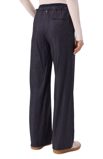 Брюки изо льна и вискозы LORENA ANTONIAZZI, арт. P2538PA81A/4809, фото 4