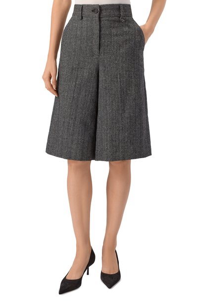 Шорты из шерсти и шелка LORENA ANTONIAZZI, арт. PA24A/5044, фото 3