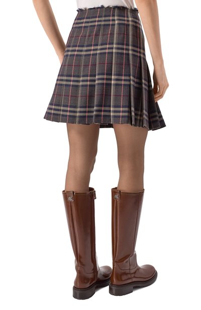 Шерстяная юбка BURBERRY, арт. 8110427, фото 4