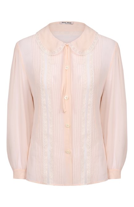 Женская хлопковая блузка MIU MIU, арт. MK1512-881-F0075
