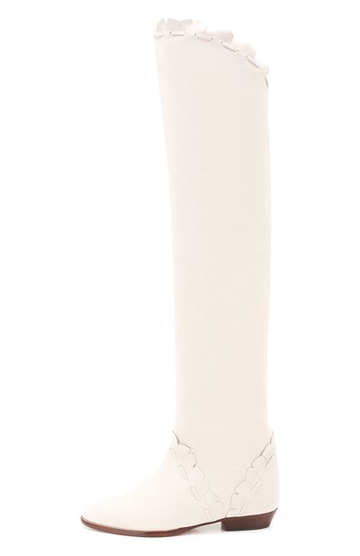 Кожаные ботфорты saliza ISABEL MARANT, арт. SALIZA/CD0025-20E003S, фото 3