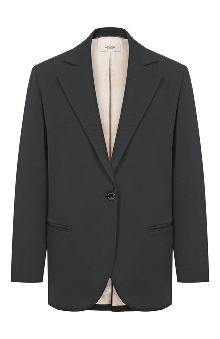 Женский шерстяной жакет AGNONA, арт. TX1002E/UW022E
