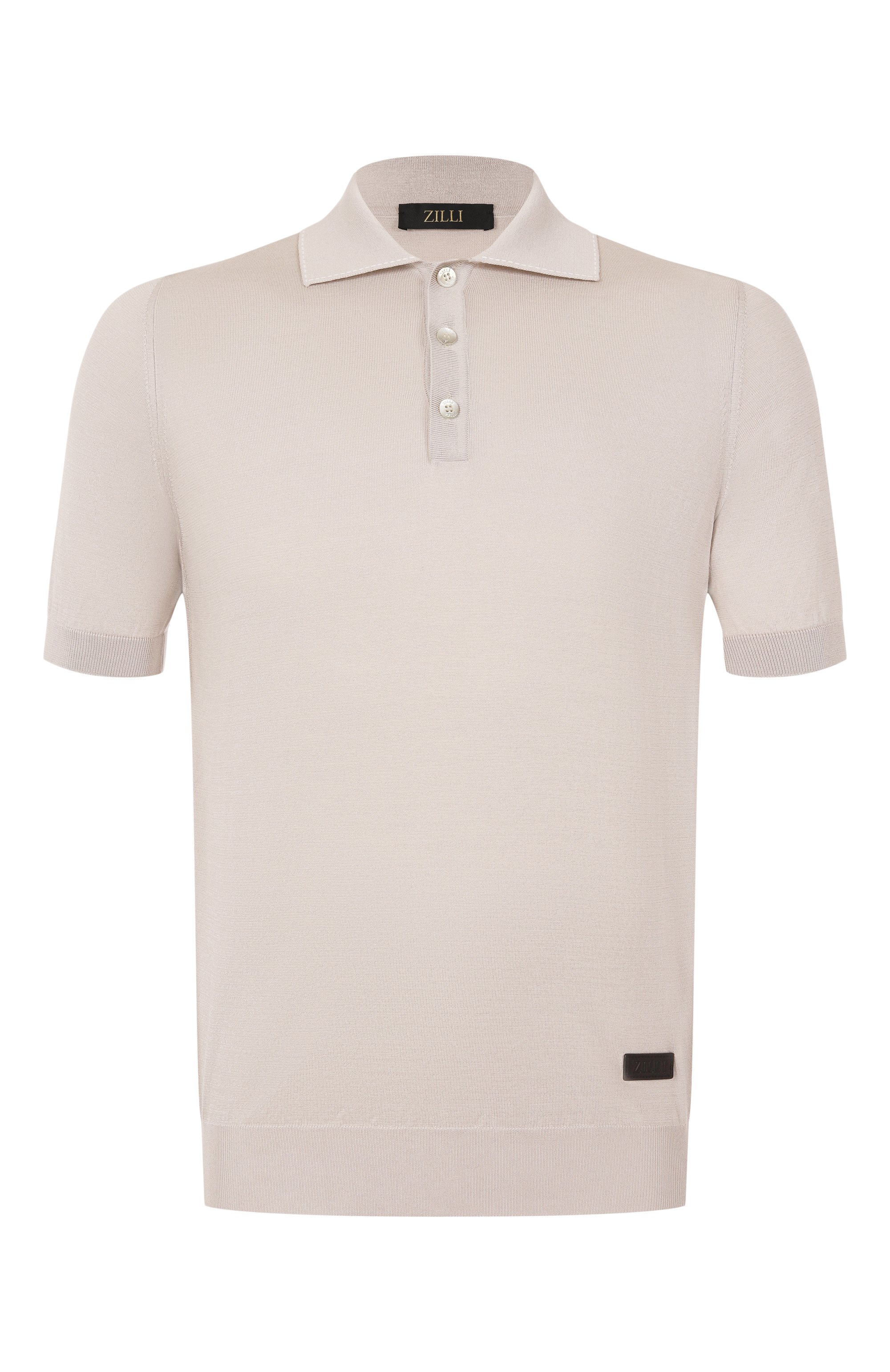 Поло из хлопка и шелка ZILLI, арт. KBP002M0142VRIS00, фото 1