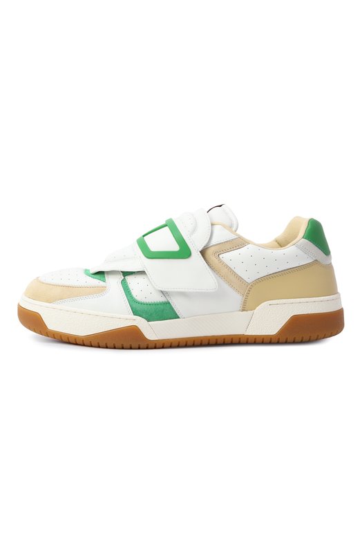 Кожаные кроссовки Joie De Jouer Valentino 7Y2S0L36/CJJ Белый  7Y2S0L36/CJJ Фото 4