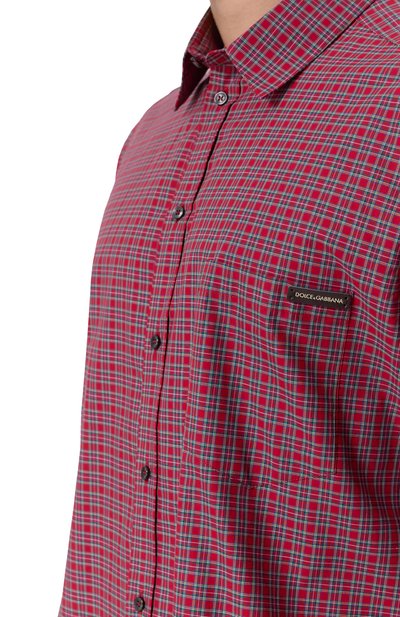 Хлопковая рубаш ка DOLCE & GABBANA, арт. G5MQ5T/FR50Q, фото 5