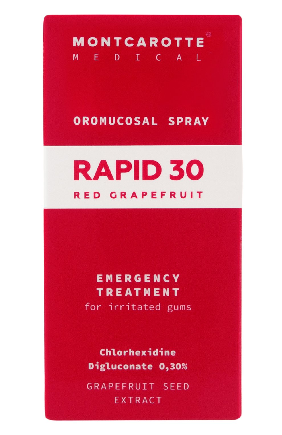 Спрей для полости рта rapid 30 red grapefruit (30ml) MONTCAROTTE, арт. MCM0630, фото 3