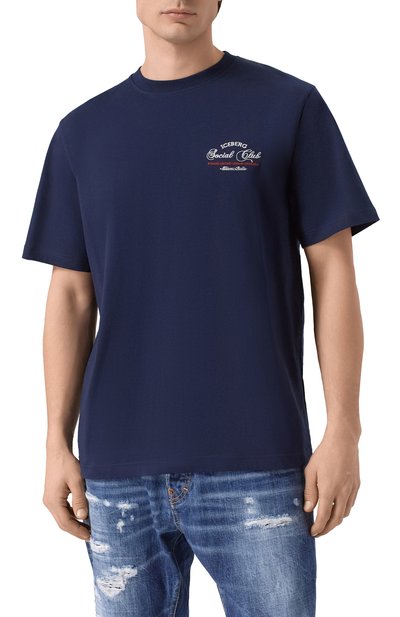 Хлопковая футболка ICEBERG, арт. F020/6325, фото 3