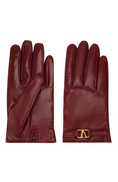Кожаные перчатки  VALENTINO, арт. SW2GDA02/WJW, фото 2