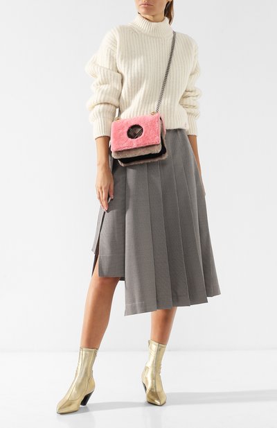 Сумка kan i small из овчины FENDI, арт. 8BT286 A5A3, фото 2