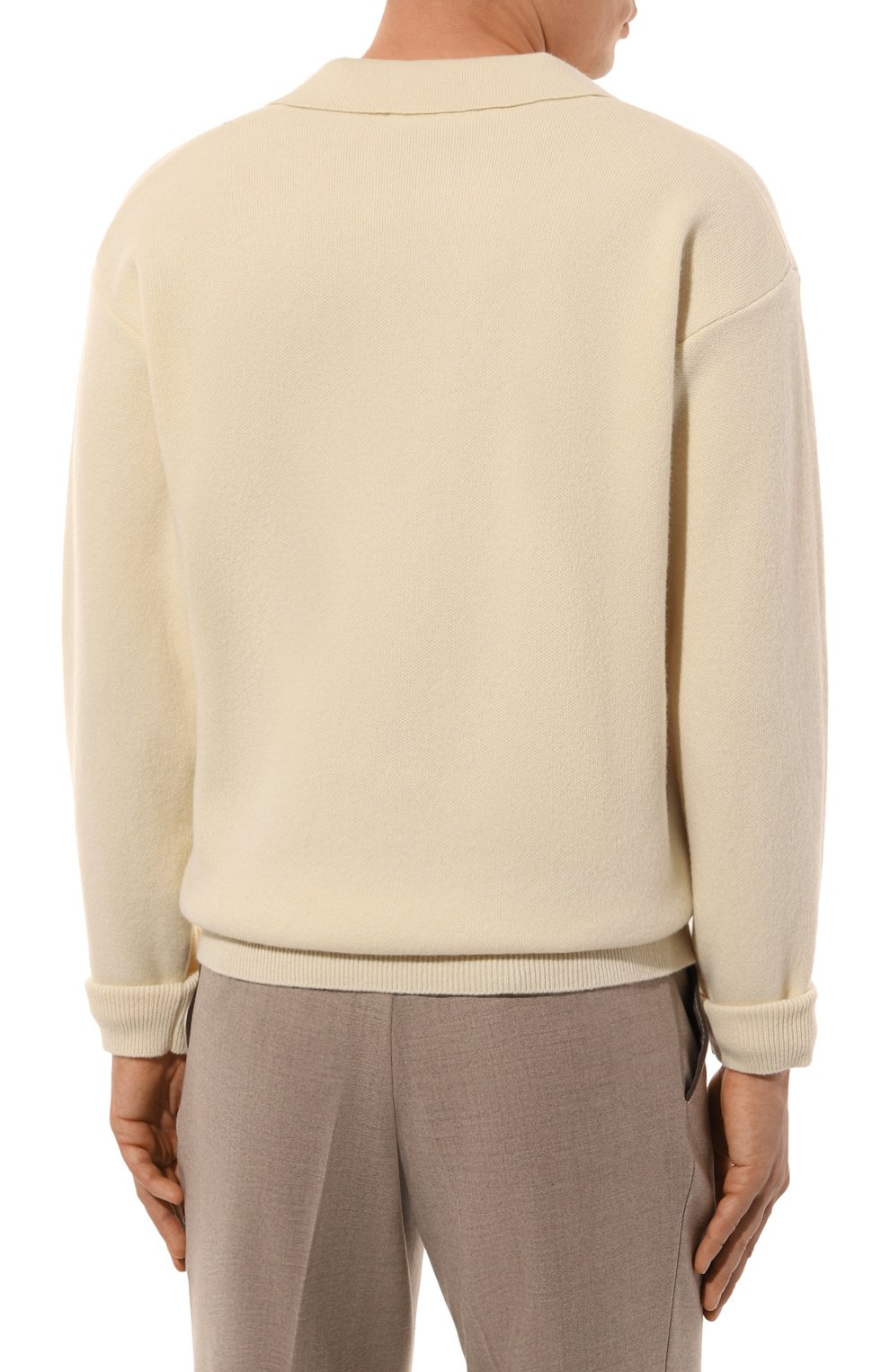 Поло из шерсти и кашемира DANIELE FIESOLI, арт. DF7083, фото 4