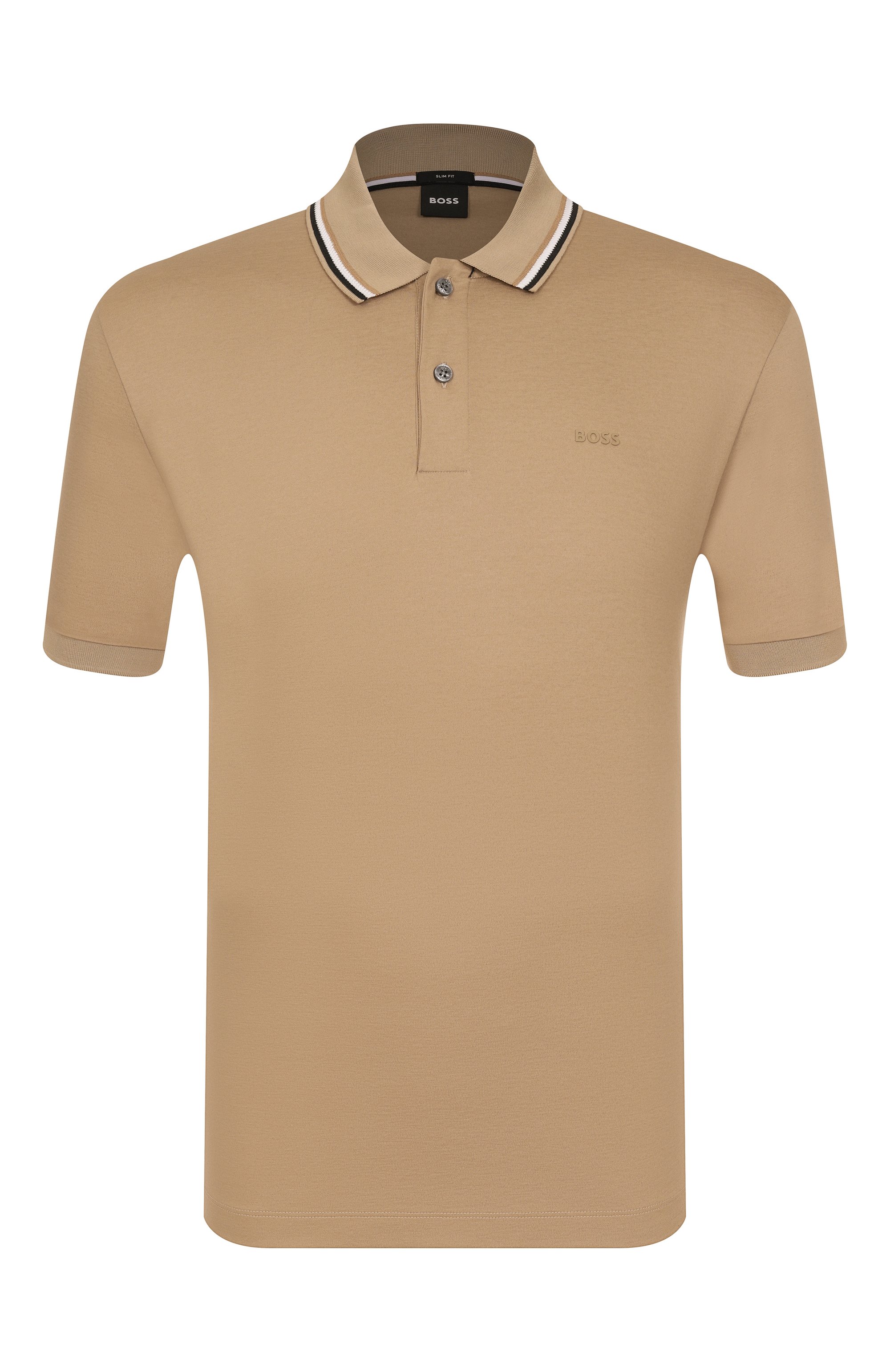 Хлопковое поло BOSS, арт. 50469360, фото 1